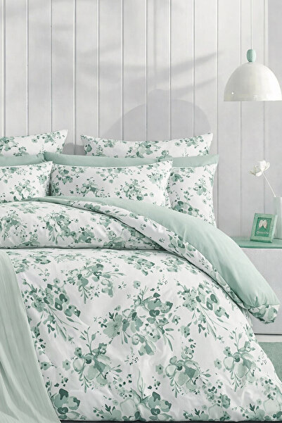 İQON Λευκό Σετ Παπλωματοθήκη Μονό Ελαστικό