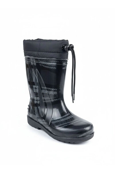 KRAL PLASTİK Çocuk 30-35 Premium Su Geçirmez Yün Astarlı Yağmur ve Kar Çizmes...