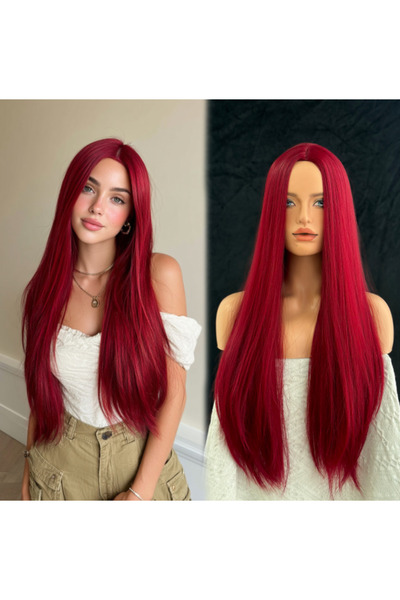 REMY HAİR Perçemsiz Uzun Düz Peruk