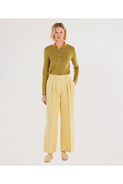 Yargıcı Rahat Kalıp Önü Kancalı Pantolon