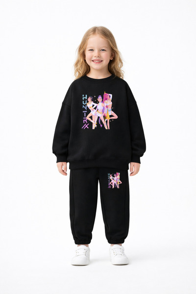 fasardi KPOP Demon Hunters Huntrix Rumi Mira Zoey Σετ φόρμας για κορίτσια με ...