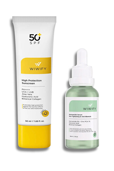 WIWIFY Yağlı Ve Geniş Gözenekli Ciltler Için