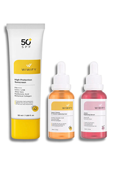 WIWIFY Aydınlatıcı Cilt Tonu Eşitleme Seti