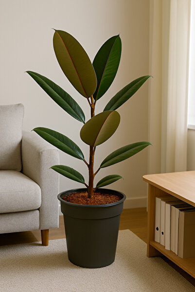 Generic نبات فيكس إيلاستيكا أو نبات المطاط 30 سم