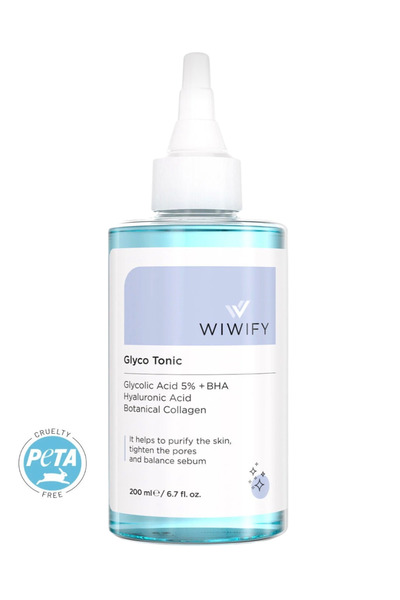 WIWIFY Arındırıcı, Cilt Yenileyici Siyah Nokta Ve Karşıtı Glikolik Tonik (Gly...