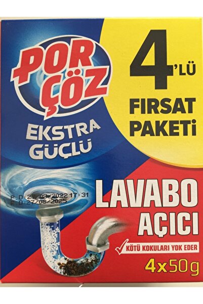 Lavabo Açıcı 50x4 Lü