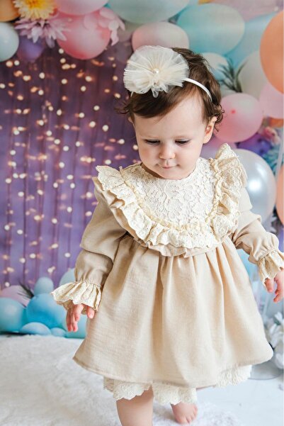 Cumino CAMILIA KIZ ELBİSE 9-12-18-24 AY