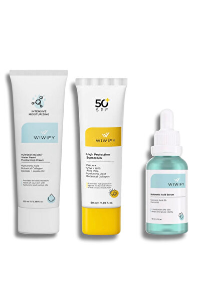 WIWIFY Kuru ve Soluk Ciltler İçin Nem & Koruma Seti