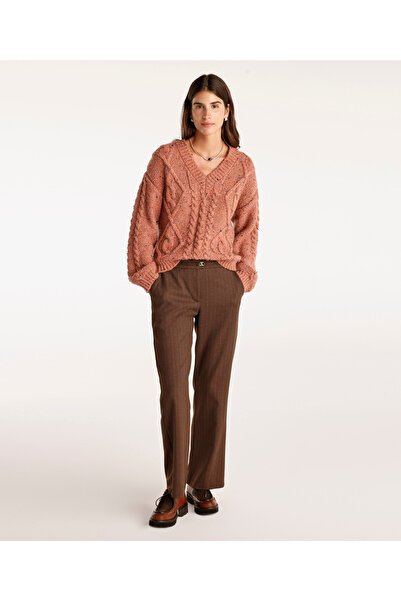 Yargıcı Bel Detaylı Pantolon