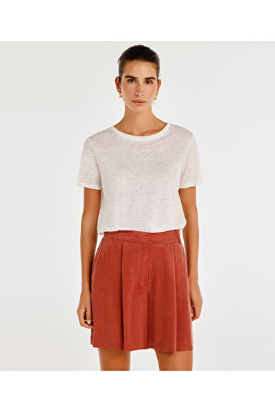 Yargıcı Bisiklet Yaka Takma Kol T-shırt