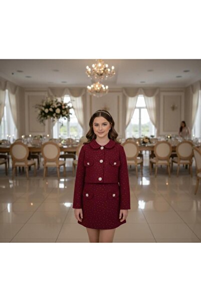 Hilal Akıncı Kids Set cu detalii din piatră pentru mamă și fiică