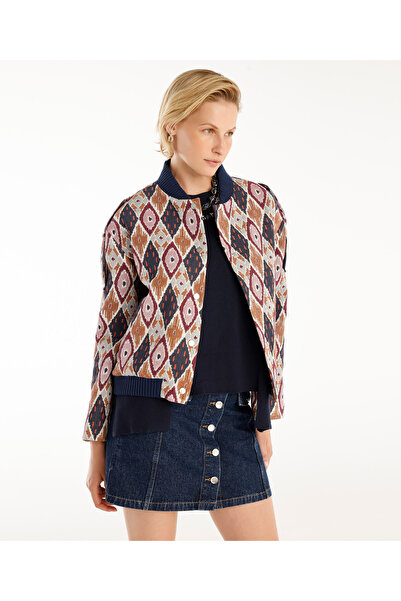 Yargıcı Kol Detaylı Bomber Ceket