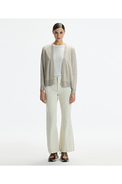 Yargıcı V Yaka Önü Açık Hırka