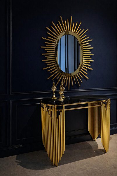 VOVOKO ULTRA LAK KAPLAMA DRESUAR 90 CM UZUNLUK METAL GOLD DRESUAR