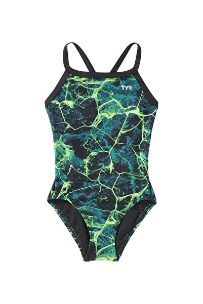 TYR Durafast Elite® Diamondfit Kadın Mayo - Synapse - Yeşil - 26 - ST00670-2595