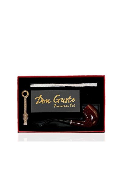 Atomic Don Gusto 9mm Başkangıç Pipo Seti Kahve