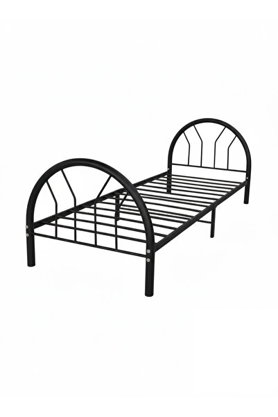 AGD Modern design metal folding bed, 90x200cm