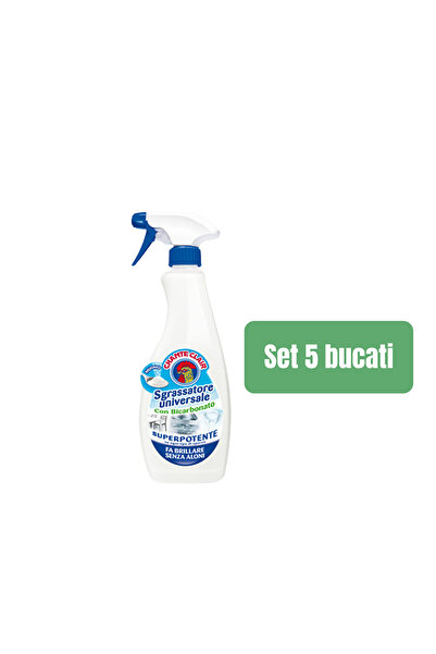 chante clair SET OF 5 - Universal degreasing spray with bicarbonate 600ml