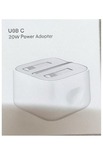 Generic شاحن ايفون سريع 20 وات | شاحن USB C سريع متوافق مع iPhone Pro Max/13/12/SE2020/11/XR/XS Max/X/iPad