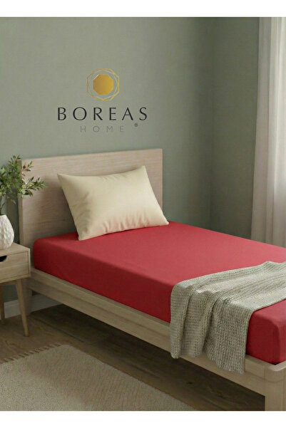 Boreas Home Cozy Ranforce Single Fitted Sheet and Pillowcase Set (100X200)