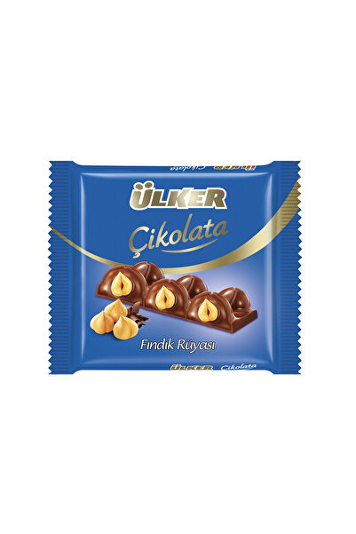Ülker FINDIK RÜYASI Kare Çikolata - 75 gram - 6 Adet