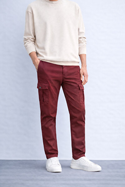 inpool بنطلون جبردين كارجو للرجال - 21ınp207