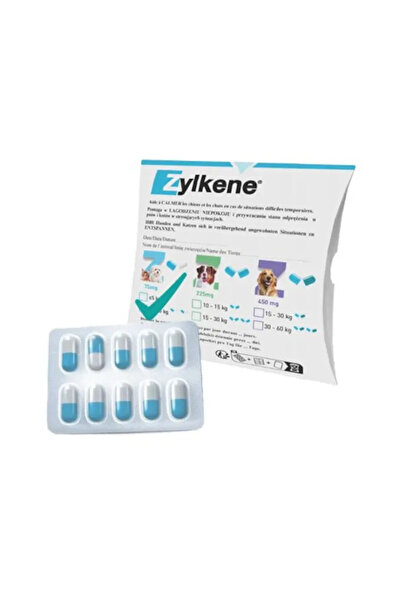 VET Zylkene 75 mg x 10 capsule – supliment hipoalergenic anti-anxietate pentr...
