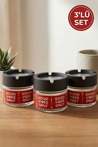 GLUS Cam Kokusuz Küllük " 3 Adet "