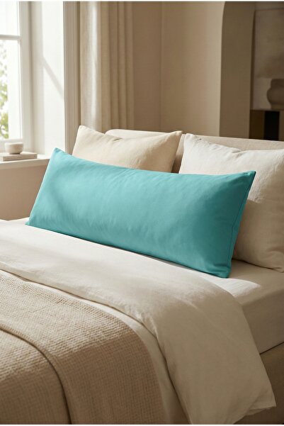 NESCO Pernă de dormit plină și pernă lungă decorativă 50x150 Pernă de pat dub...