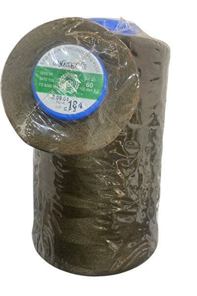 BİGÜMEX Ață de cusut Trefoil 60NO Ață de bumbac mercerizat 5000m 1 bucată