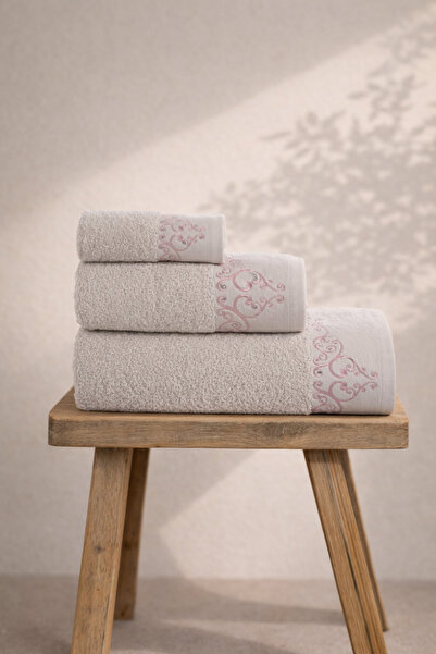 Ellia Soft Set de prosoape Christina din bumbac 100% piese Set de prosoape pe...