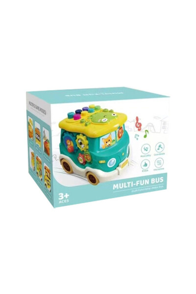 OEM Autobuz interactiv multifuncțional cu sunete, lumini și activități educaț...