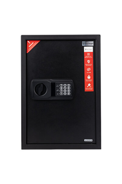 DAS SIEGEL Çelik Elektronik Şifreli Para Kasası Ev-İş-Ofis-Otel Tipi 50DSBS