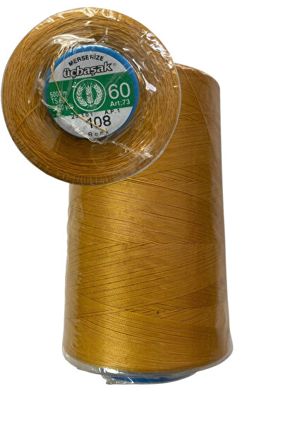 BİGÜMEX Ață de cusut cu trei vârfuri 60Nr Ață de bumbac mercerizată 5000m 1BUC