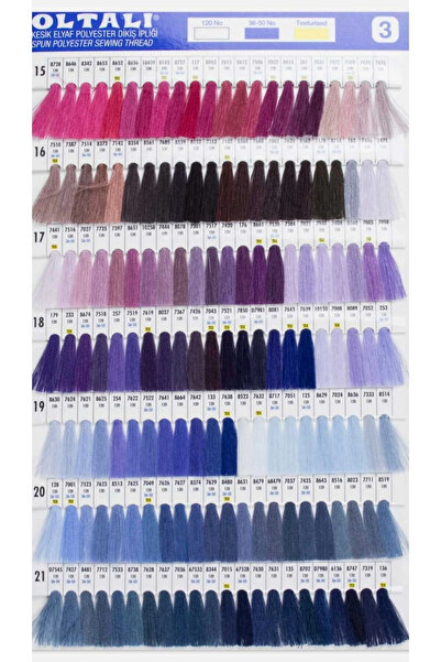 BİGÜMEX Ață de cusut Karteladan - puteți alege orice - 5000mt