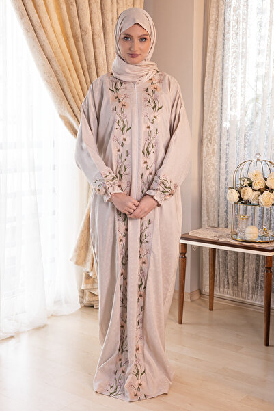 tulteks ÇİÇEKLİ TULTEKS Namaz Elbise