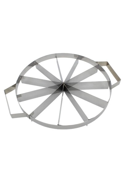 dinckitchen Paslanmaz Pasta Dilimleme Aparatı 12 Dilim 28 cm - 12 Dilim