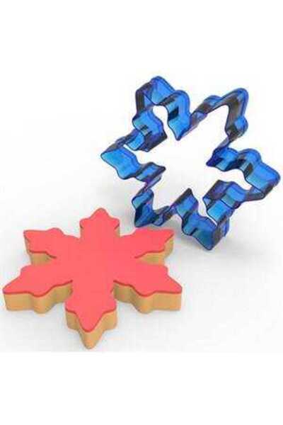 AGN STORE قالب الكوكيز من البولي كربونات - ندفة الثلج