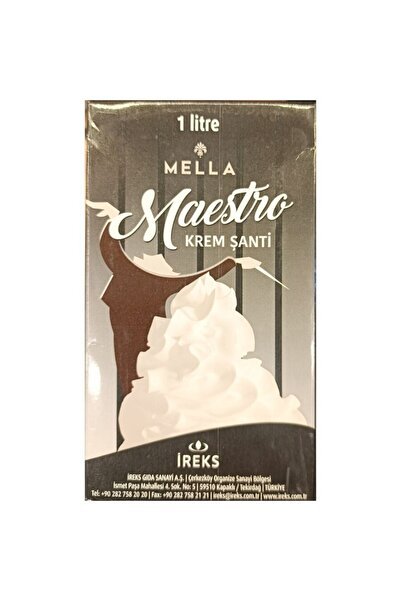 MELLA Maestro Sıvı Krem Şanti 1 kg Sıvı Krem Şanti 1 kg