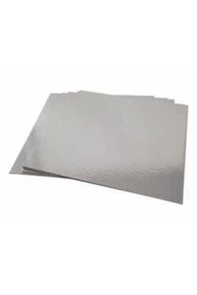 dinckitchen Pasta Altlığı Kare Gümüş 3 mm 26X26 cm 5li