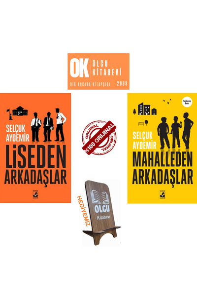 Küsurat Yayınları Mahalleden Arkadaşlar - Liseden Arkadaşlar - 2 kitap takım ...