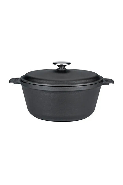 Lava وعاء طهي دائري من الحديد الزهر بمقبض متين. القطر (Ø) 26 سم.