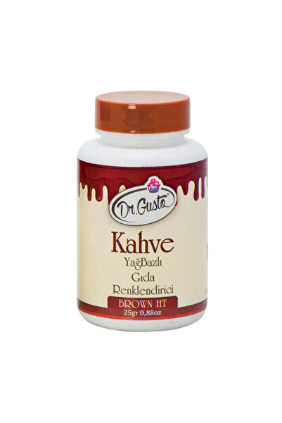 Dr. Gusto Gıda Boyası Yağ Bazlı Toz Kahverengi 25 gr
