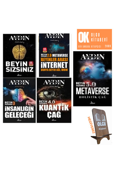 Girdap Kitap Beyin Sizsiniz 1 - 2 - 3 - 4 - 5 / 5 Kitap Set - Ismail Hakkı Ay...