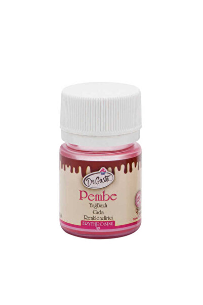 Dr. Gusto Gıda Boyası Yağ Bazlı Toz Pembe 7 gr