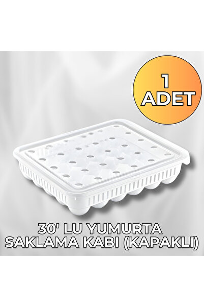 almital mobilya aksesuarları furniture accessories Yumurta Saklama Kabı 30'lu...