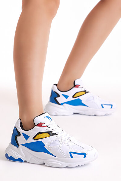 Tonny Black Unisex Beyaz Sax Spor Ayakkabı Tb252