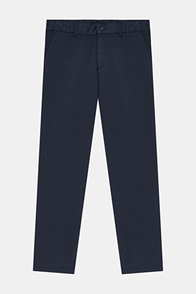 W Collection LACİVERT BORU PAÇA CHİNO SPOR PANTOLON
