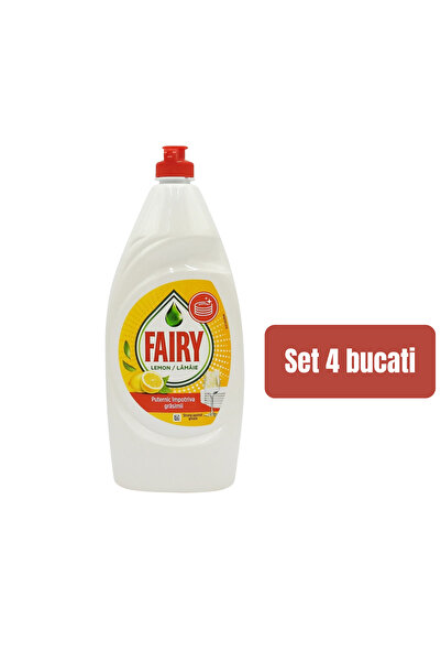 Fairy SET OF 4 - Lemon dishwashing detergent 750 ml