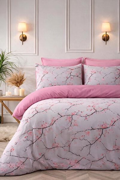 Always Double Sided Double Duvet Cover Set with Elastic Sheet